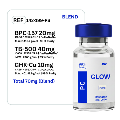 Glow BPC-157 + GHK-CU + TB-500